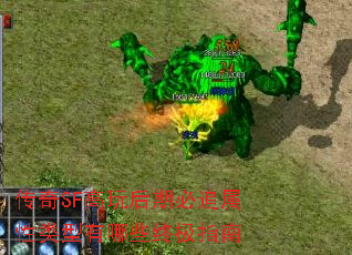 传奇SF高玩后期必追属性类型有哪些终极指南 传奇SF高玩后期必追属性类型有哪些终极指南