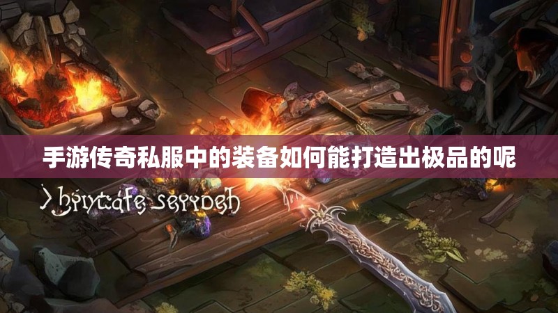 手游传奇私服中的装备如何能打造出极品的呢