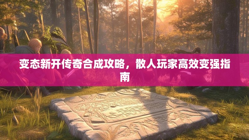 变态新开传奇合成攻略,散人玩家高效变强指南 变态新开传奇合成攻略,散人玩家高效变强指南