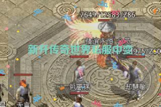 新开传奇世界私服中变 新开传奇世界私服中变