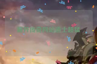 新开传奇网站道士超猛
