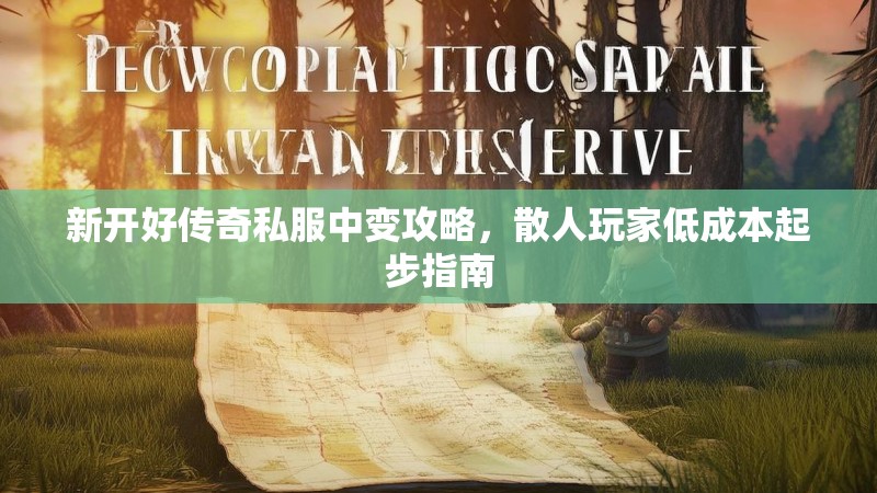 新开好传奇私服中变攻略，散人玩家低成本起步指南