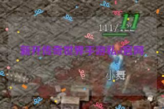 新开传奇世界手游私sf官网