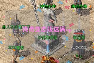 传奇变态版送满vip