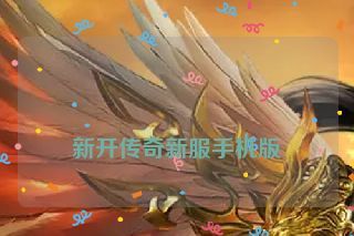  新开传奇新服手机版
