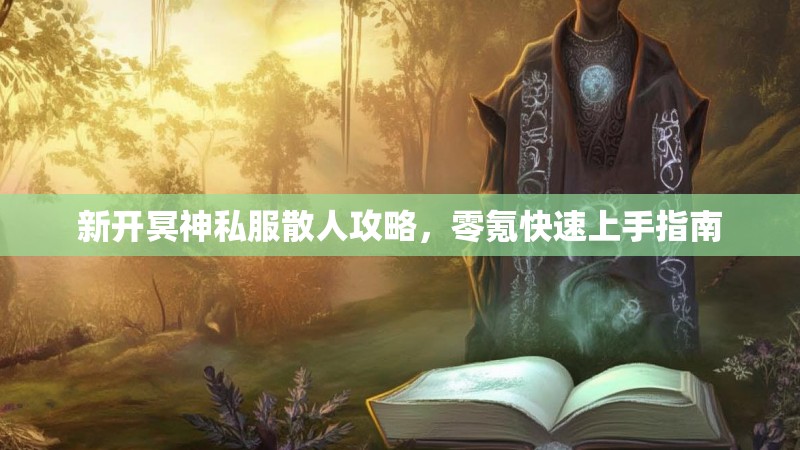 新开冥神私服散人攻略，零氪快速上手指南