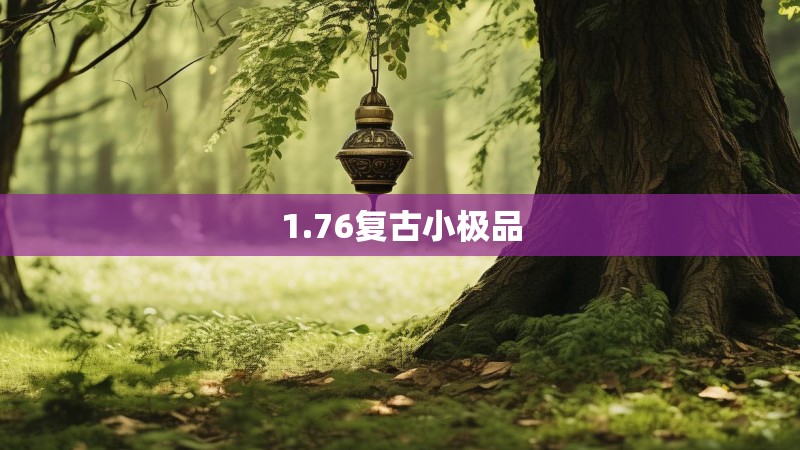 1.76复古小极品