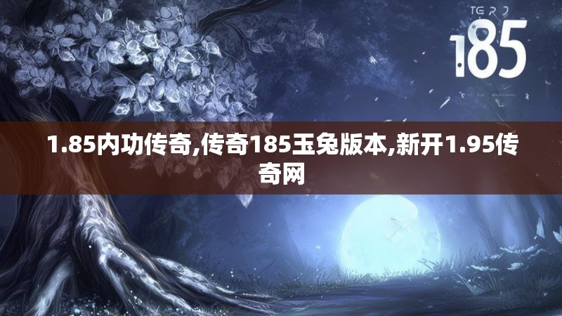 1.85内功传奇,传奇185玉兔版本,新开1.95传奇网