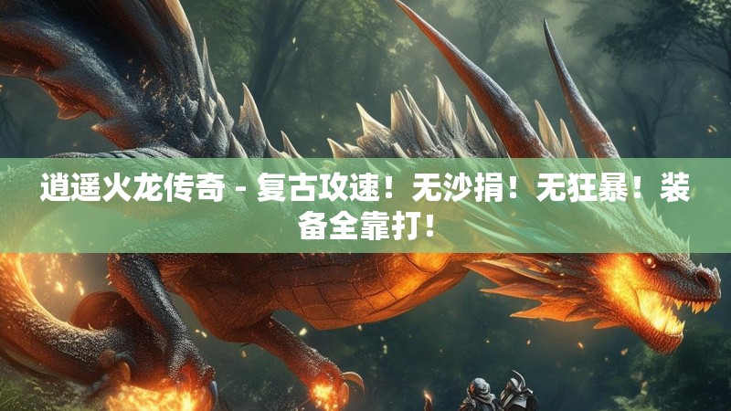 逍遥火龙传奇 - 复古攻速！无沙捐！无狂暴！装备全靠打！