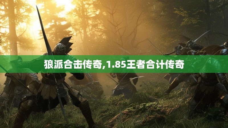 狼派合击传奇,1.85王者合计传奇