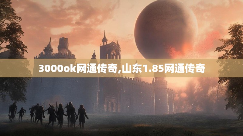 3000ok网通传奇,山东1.85网通传奇