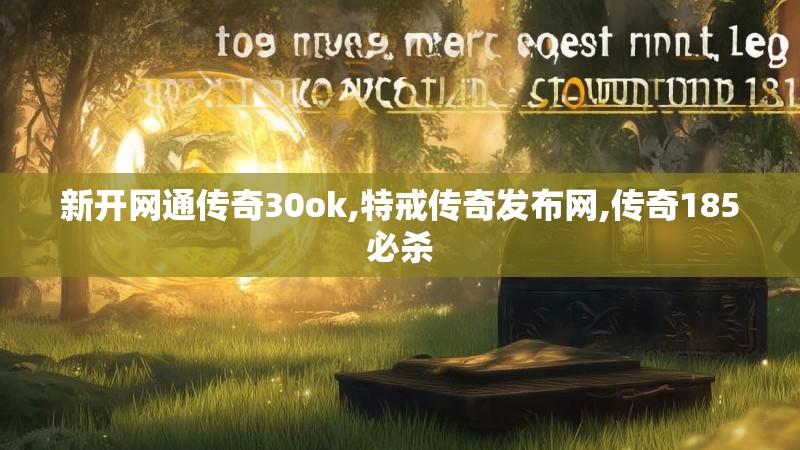 新开网通传奇30ok,特戒传奇发布网,传奇185必杀