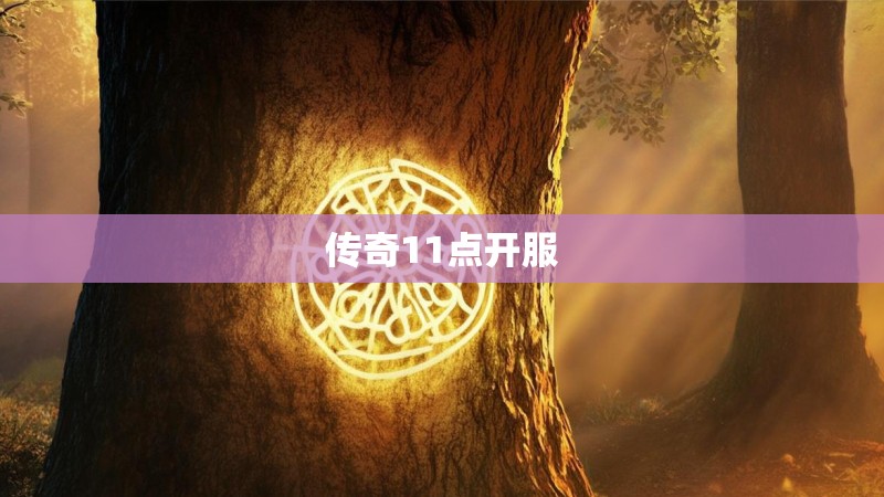 传奇11点开服