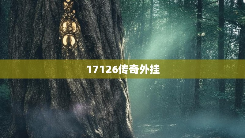 17126传奇外挂