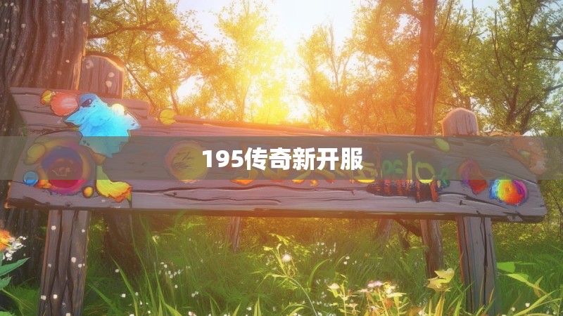 195传奇新开服