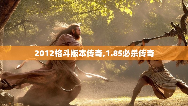 2012格斗版本传奇,1.85必杀传奇