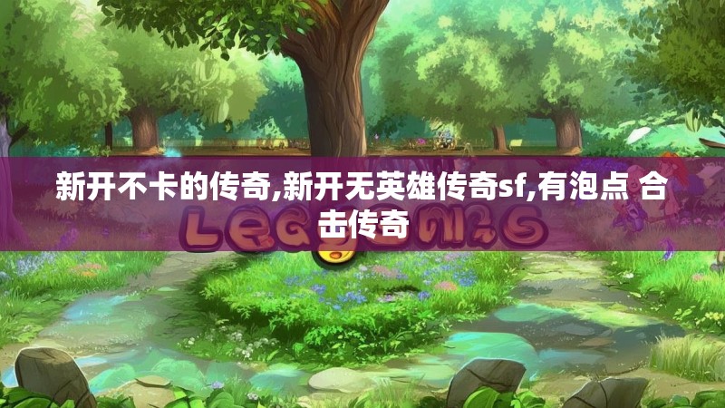 新开不卡的传奇,新开无英雄传奇sf,有泡点 合击传奇
