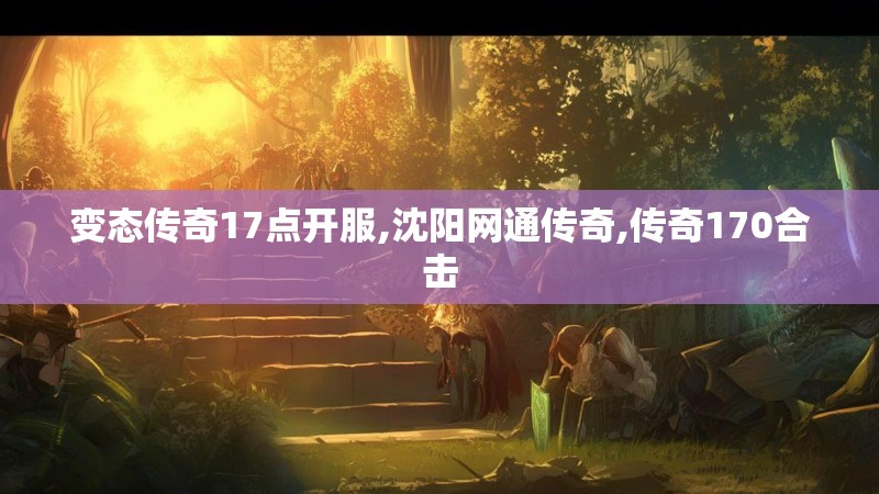 变态传奇17点开服,沈阳网通传奇,传奇170合击