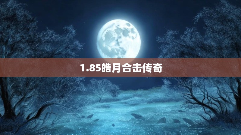 1.85皓月合击传奇