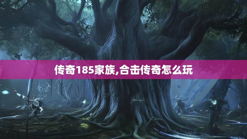 传奇185家族,合击传奇怎么玩