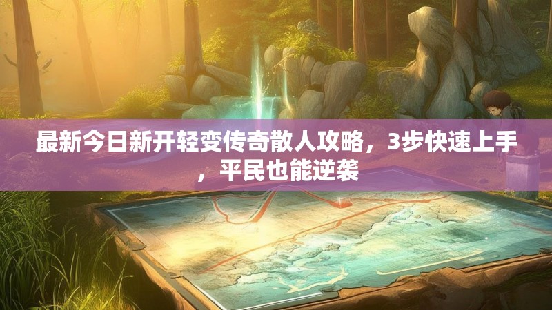 最新今日新开轻变传奇散人攻略，3步快速上手，平民也能逆袭