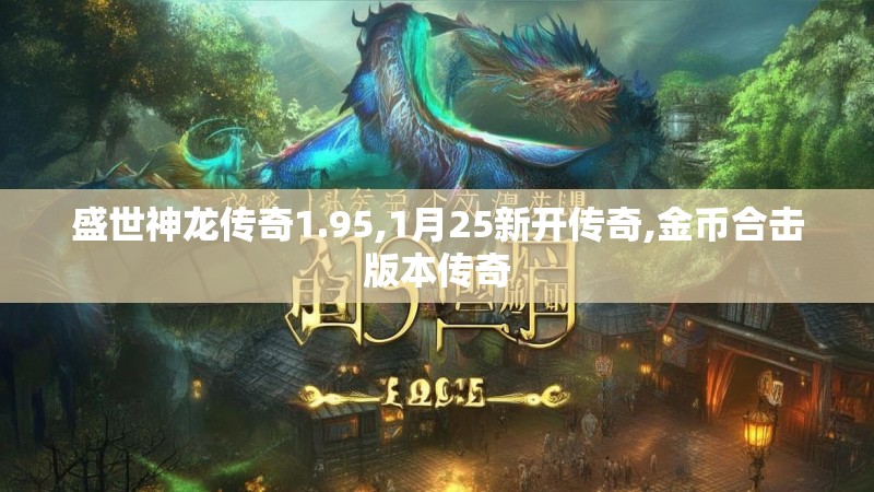 盛世神龙传奇1.95,1月25新开传奇,金币合击版本传奇