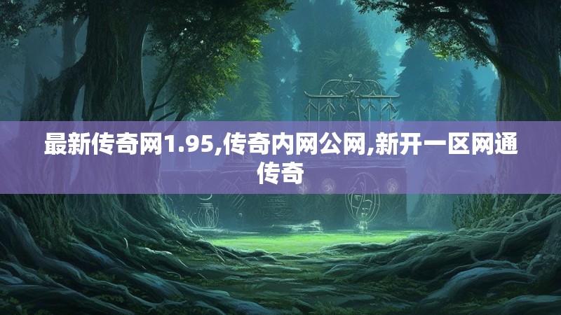最新传奇网1.95,传奇内网公网,新开一区网通传奇