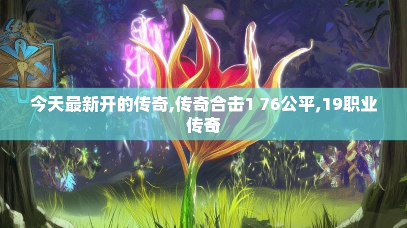 今天最新开的传奇,传奇合击1 76公平,19职业传奇