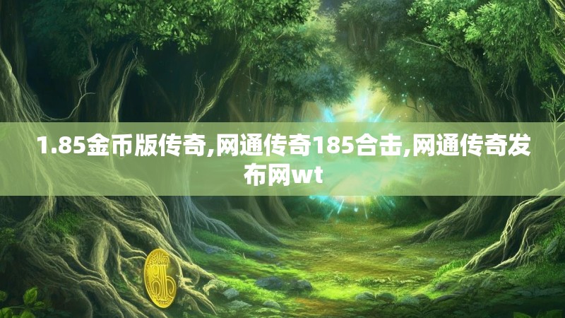 1.85金币版传奇,网通传奇185合击,网通传奇发布网wt