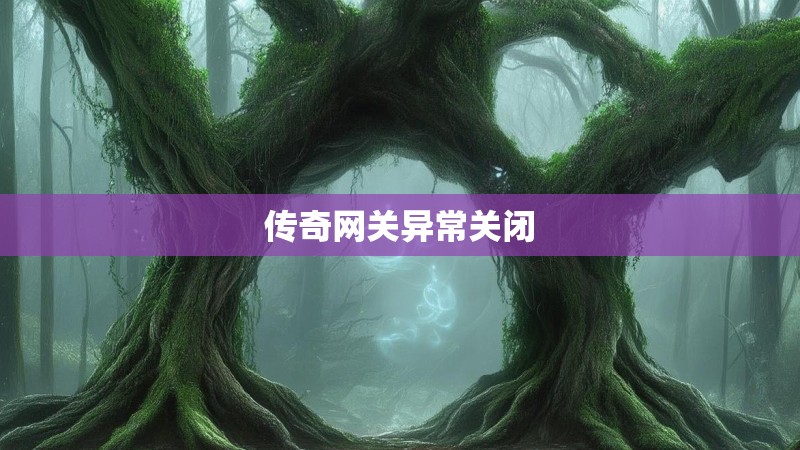 传奇网关异常关闭