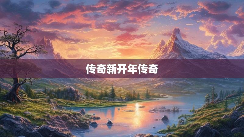 传奇新开年传奇