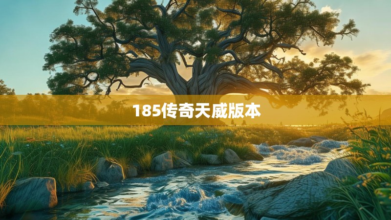 185传奇天威版本
