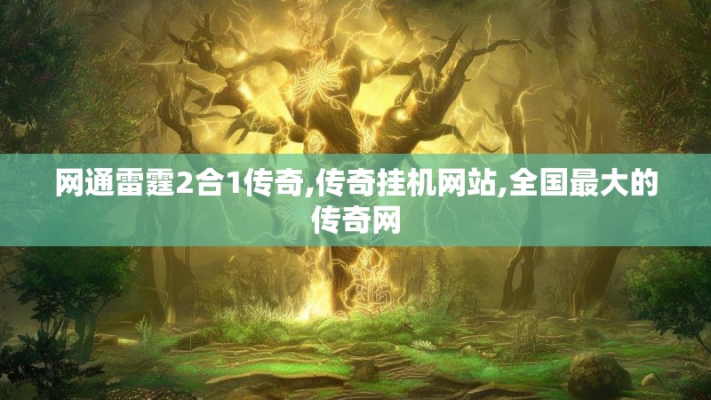 网通雷霆2合1传奇,传奇挂机网站,全国最大的传奇网