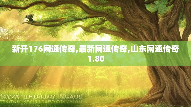 新开176网通传奇,最新网通传奇,山东网通传奇1.80