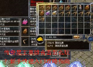 传奇星王英雄合击怎么玩？新手快速入门攻略指南