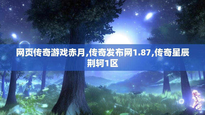 网页传奇游戏赤月,传奇发布网1.87,传奇星辰荆轲1区