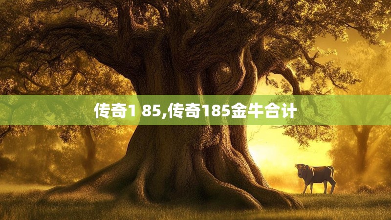 传奇1 85,传奇185金牛合计