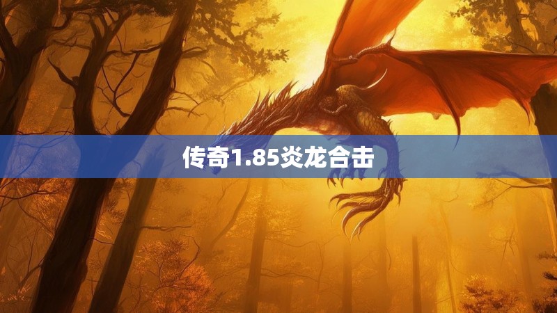 传奇1.85炎龙合击