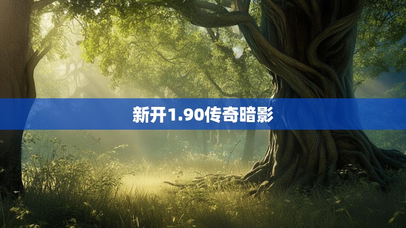 新开1.90传奇暗影