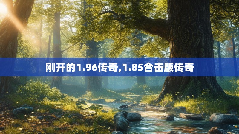 刚开的1.96传奇,1.85合击版传奇