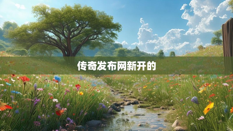 传奇发布网新开的