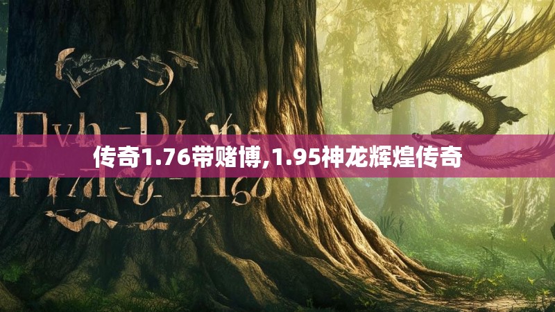 传奇1.76带赌博,1.95神龙辉煌传奇