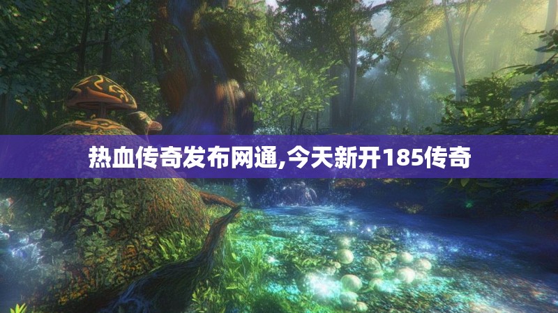 热血传奇发布网通,今天新开185传奇
