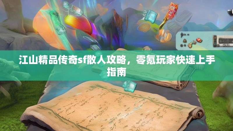 江山精品传奇sf散人攻略，零氪玩家快速上手指南