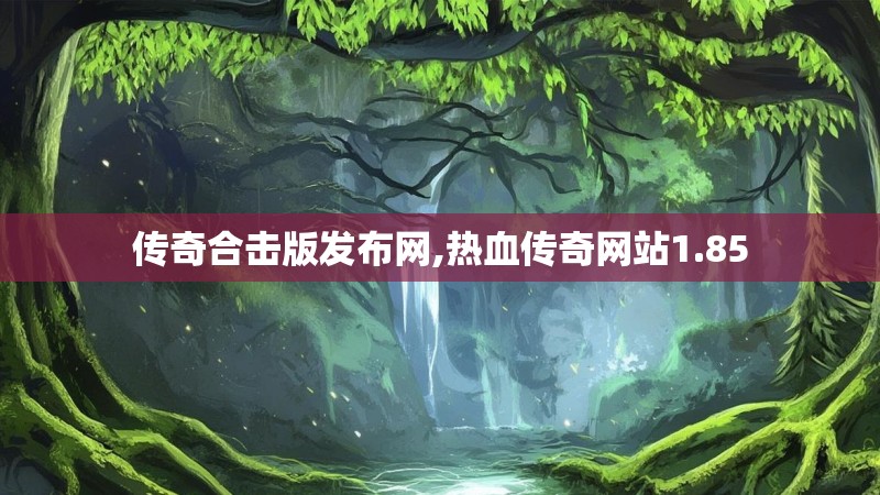 传奇合击版发布网,热血传奇网站1.85