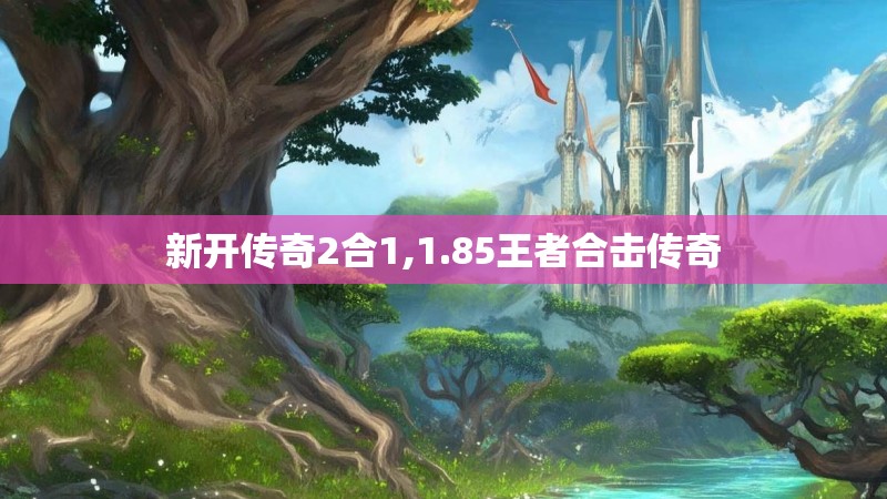 新开传奇2合1,1.85王者合击传奇
