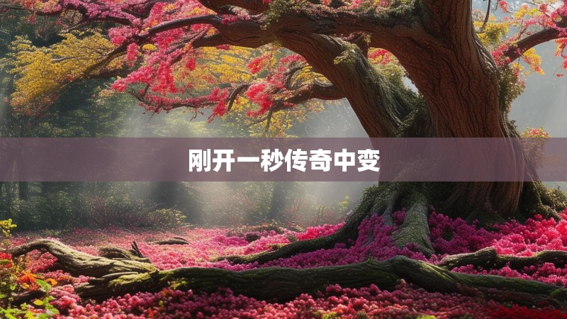 刚开一秒传奇中变
