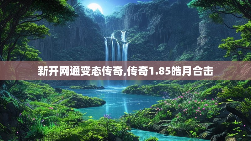 新开网通变态传奇,传奇1.85皓月合击