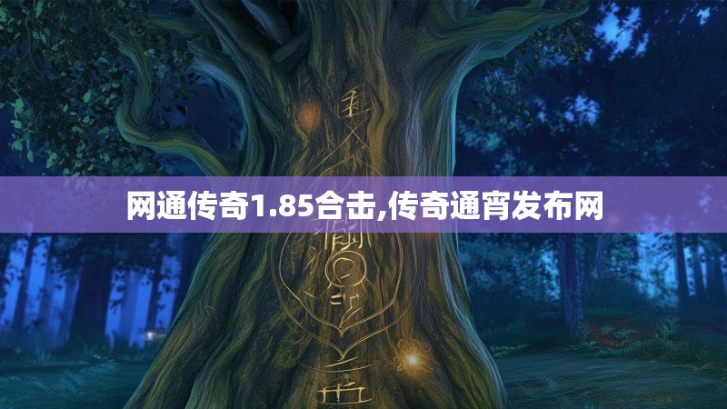 网通传奇1.85合击,传奇通宵发布网