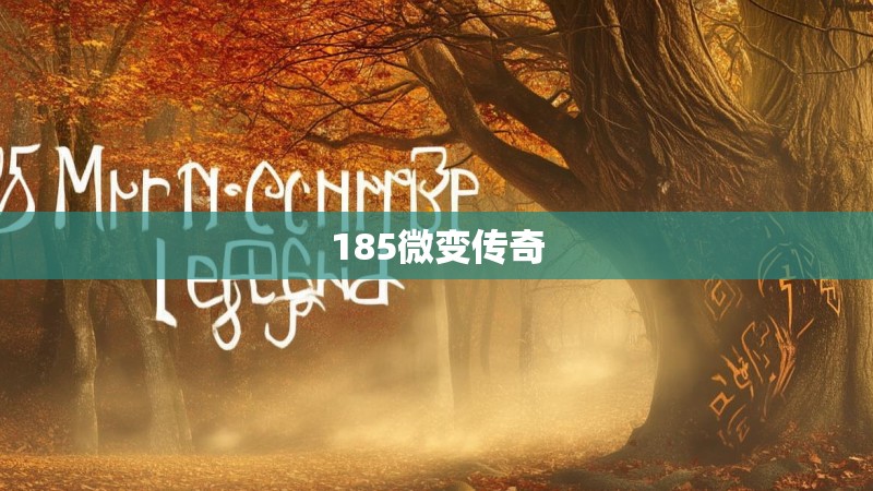 185微变传奇